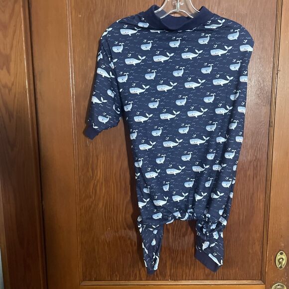 LovinPet Other - LovinPet Dog Shirt Sun Shield Shirt Ocean Whales Print Lightweight Pullover NWT